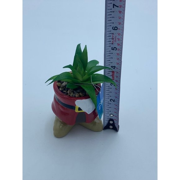 Disney Grumpy Ceramic mini planter with Faux Succulent - Picture 4 of 5